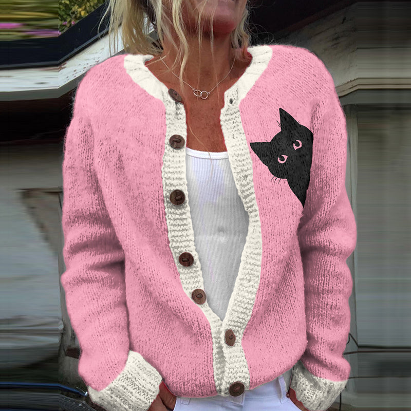 Cardigan au design réfléchi