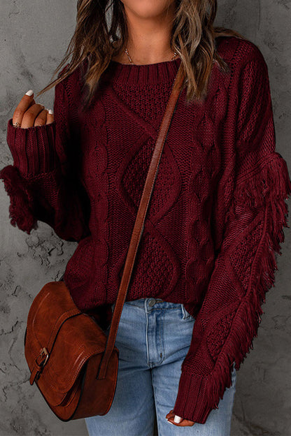 Pull au style vintage intemporel