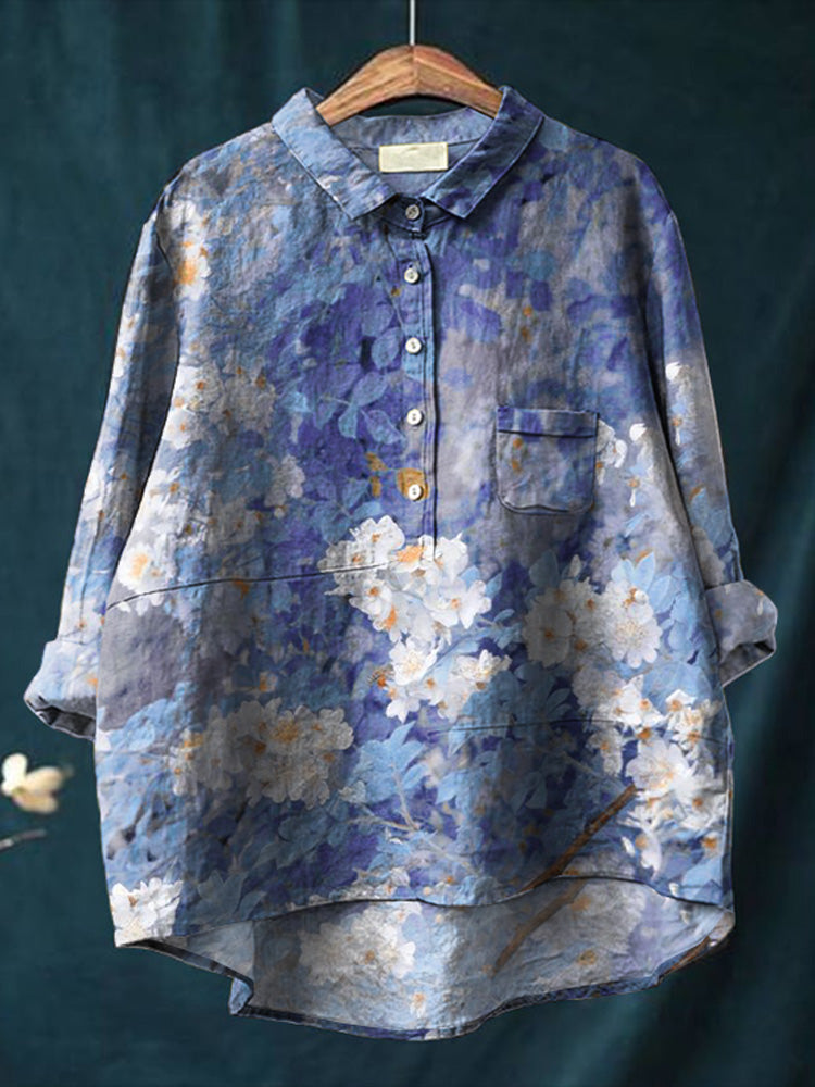 Chemise au style vintage intemporel