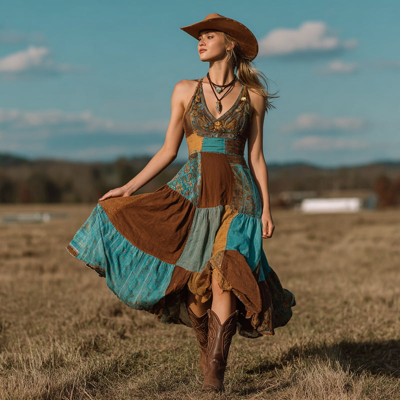 Robe au style vintage intemporel