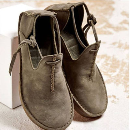 SL | Moafers vintage décontractés avec lacets