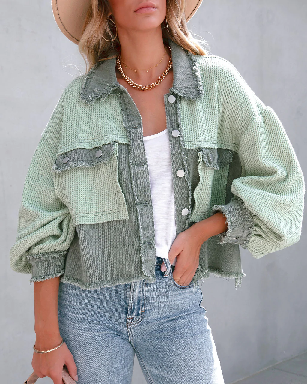 Veste au design classique