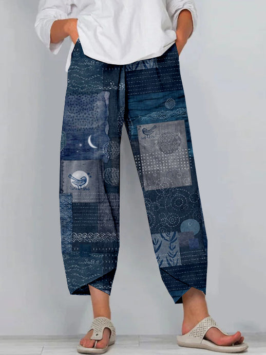 Pantalon au design réfléchi