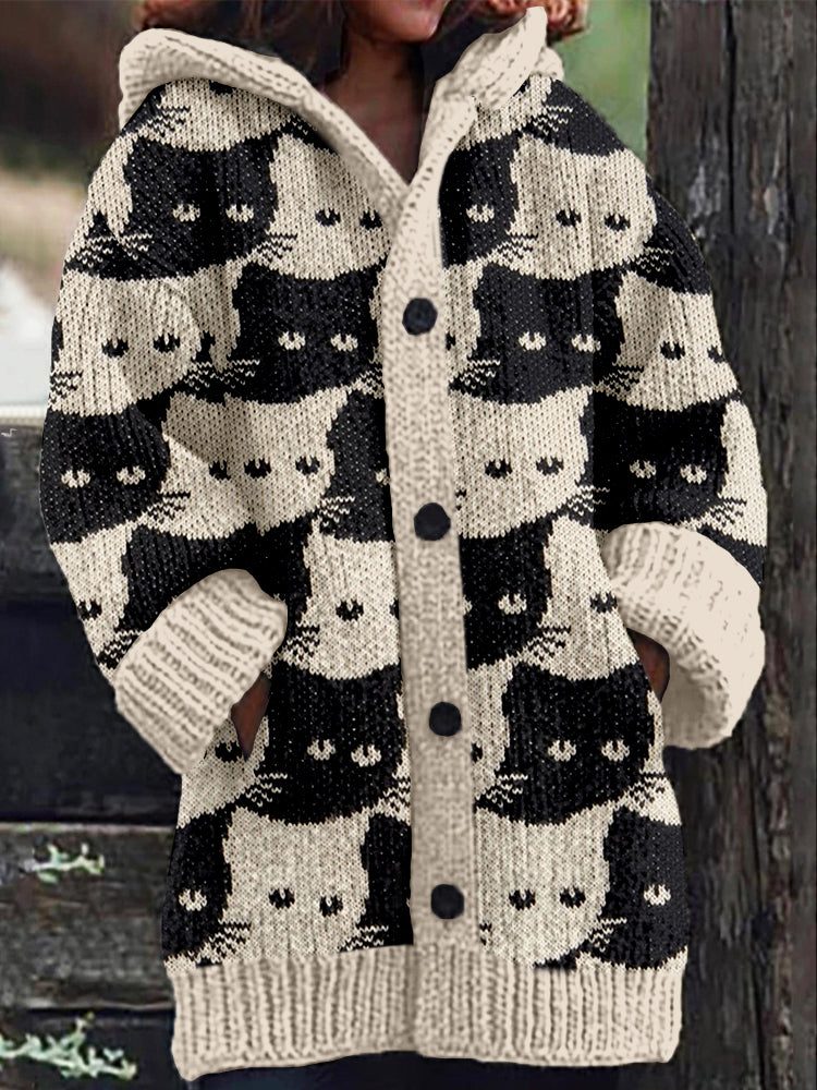 Cardigan au style vintage intemporel