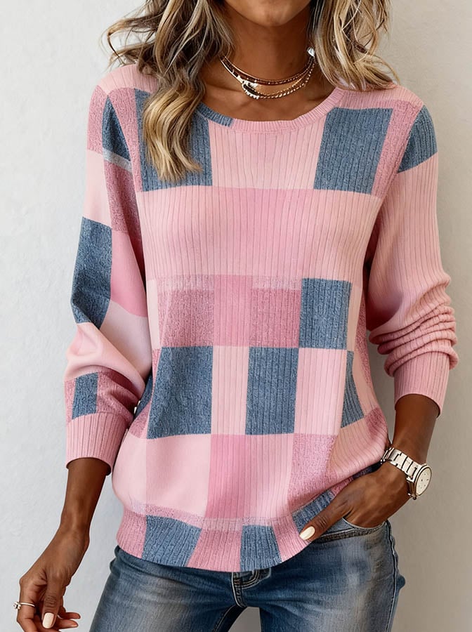 Pull au design classique