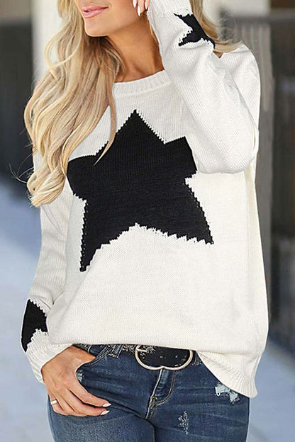 Pull au design réfléchi