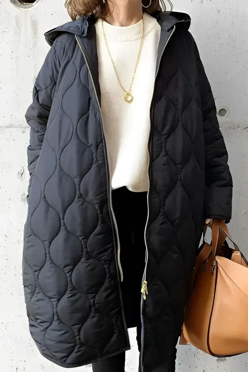 SL | Manteau matelassé avec capuche
