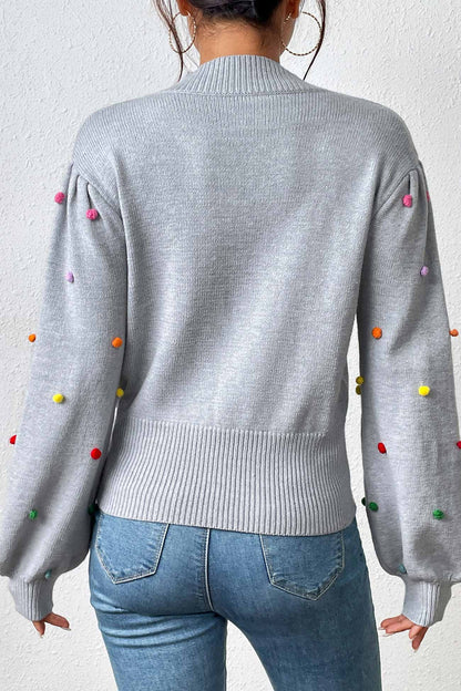 Pull au design réfléchi