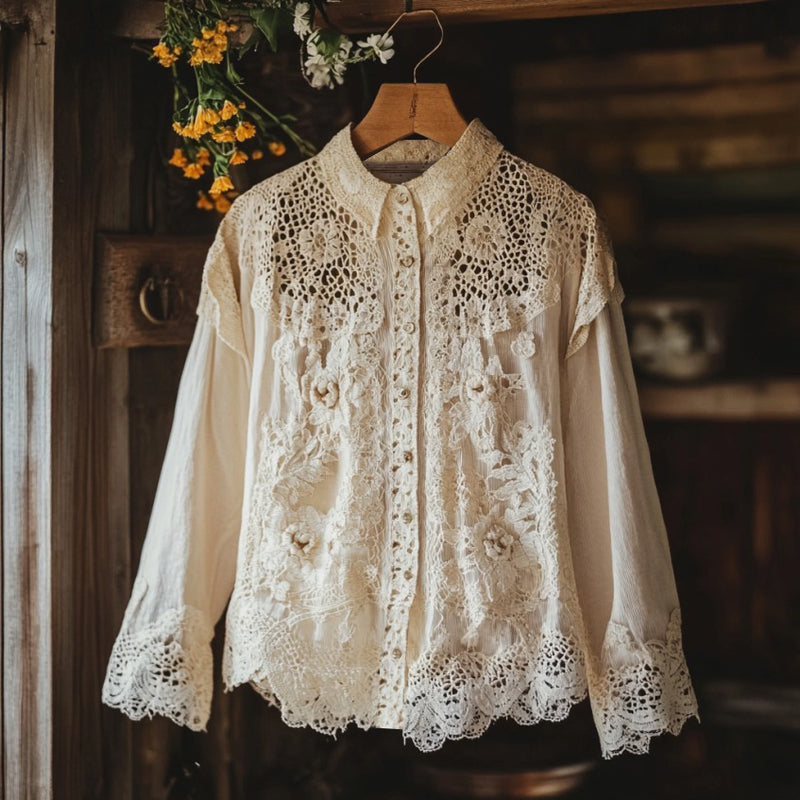 Chemise au design réfléchi