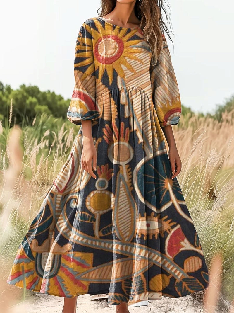 Robe au style vintage intemporel