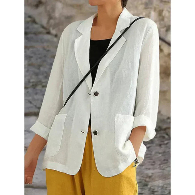 EP | blazer en lin au style raffiné