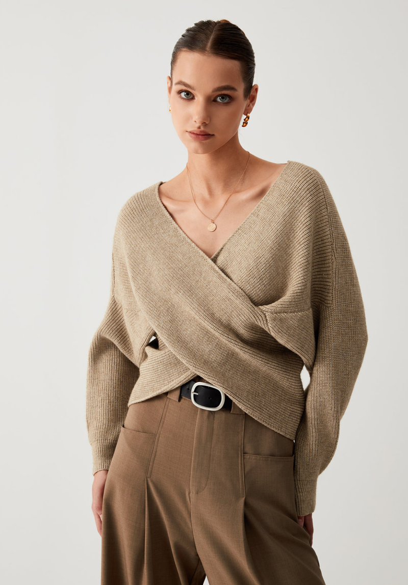 Pull au style vintage intemporel