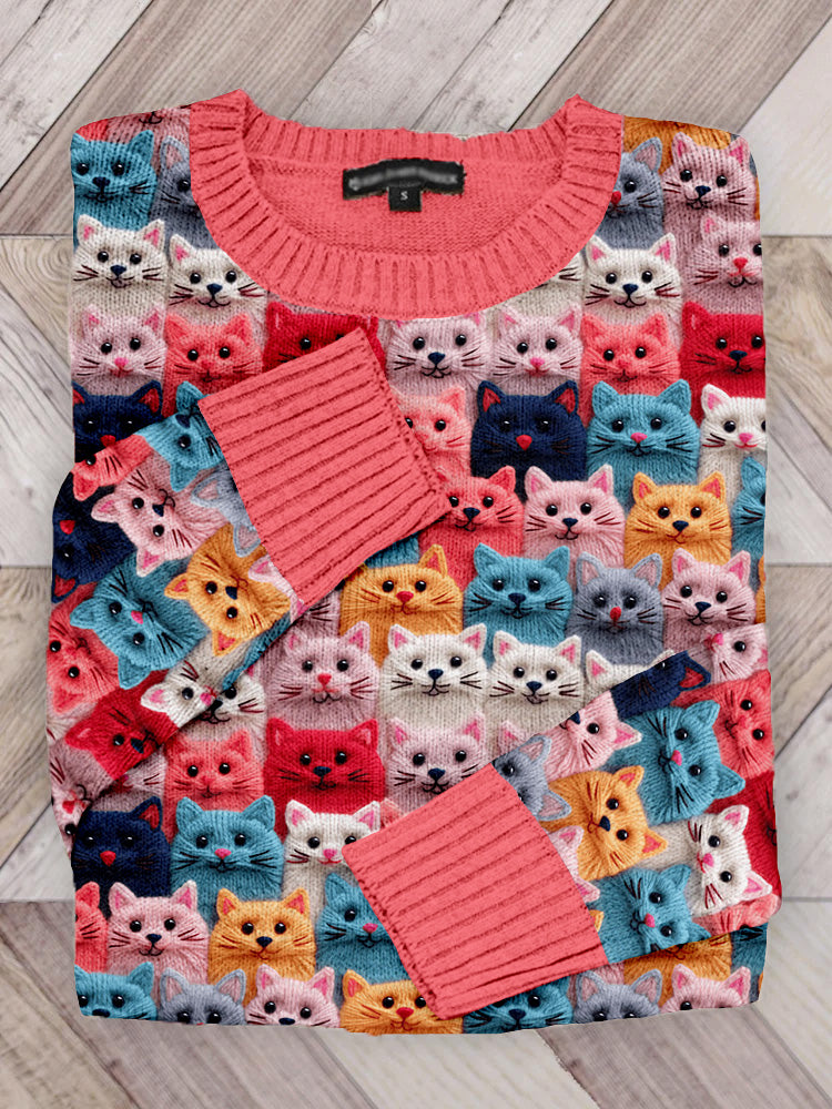 Pull au design réfléchi