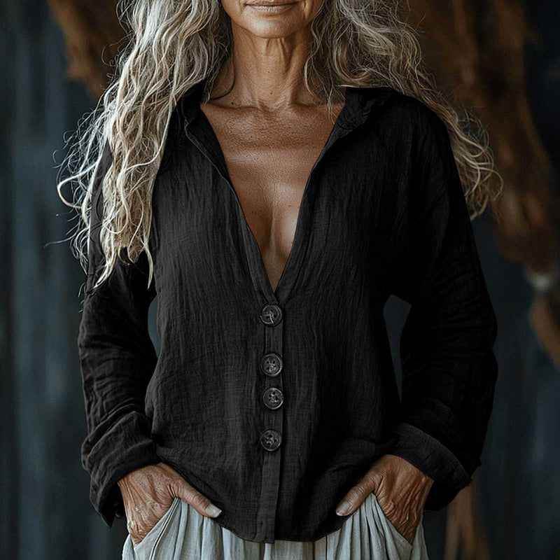 Chemise au style vintage intemporel