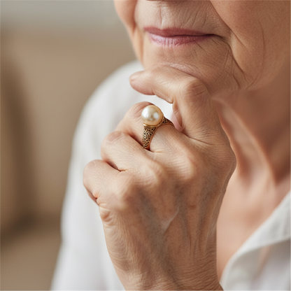 Or Bague magnifique au style unique