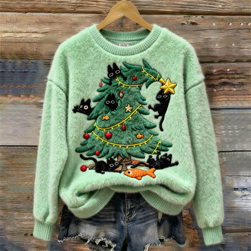 Pull au design réfléchi