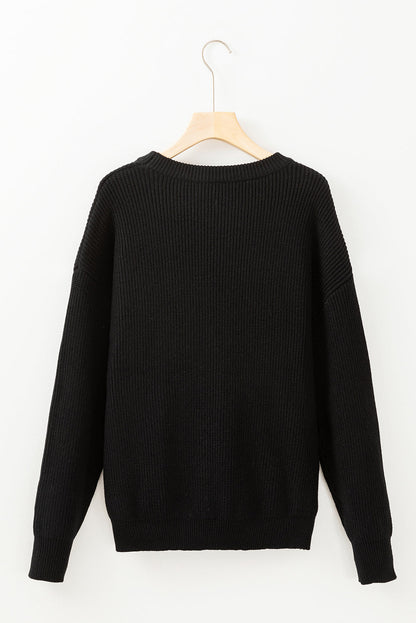 Pull au design réfléchi
