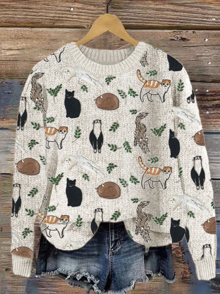 Pull au design classique