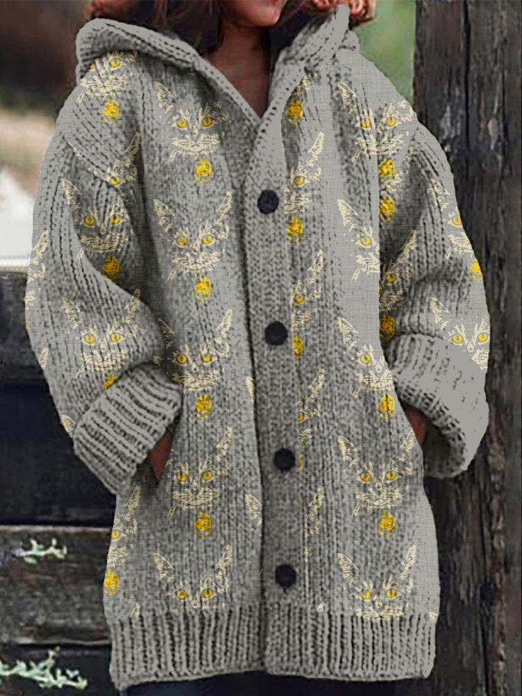 Cardigan au design réfléchi