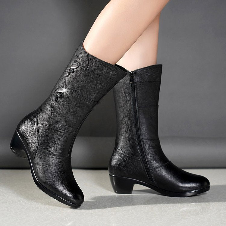 Bottes Orthopédiques Gracieuses au Look Moderne
