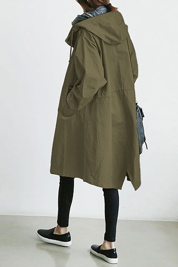 EP | Veste à capuche imperméable pour femmes