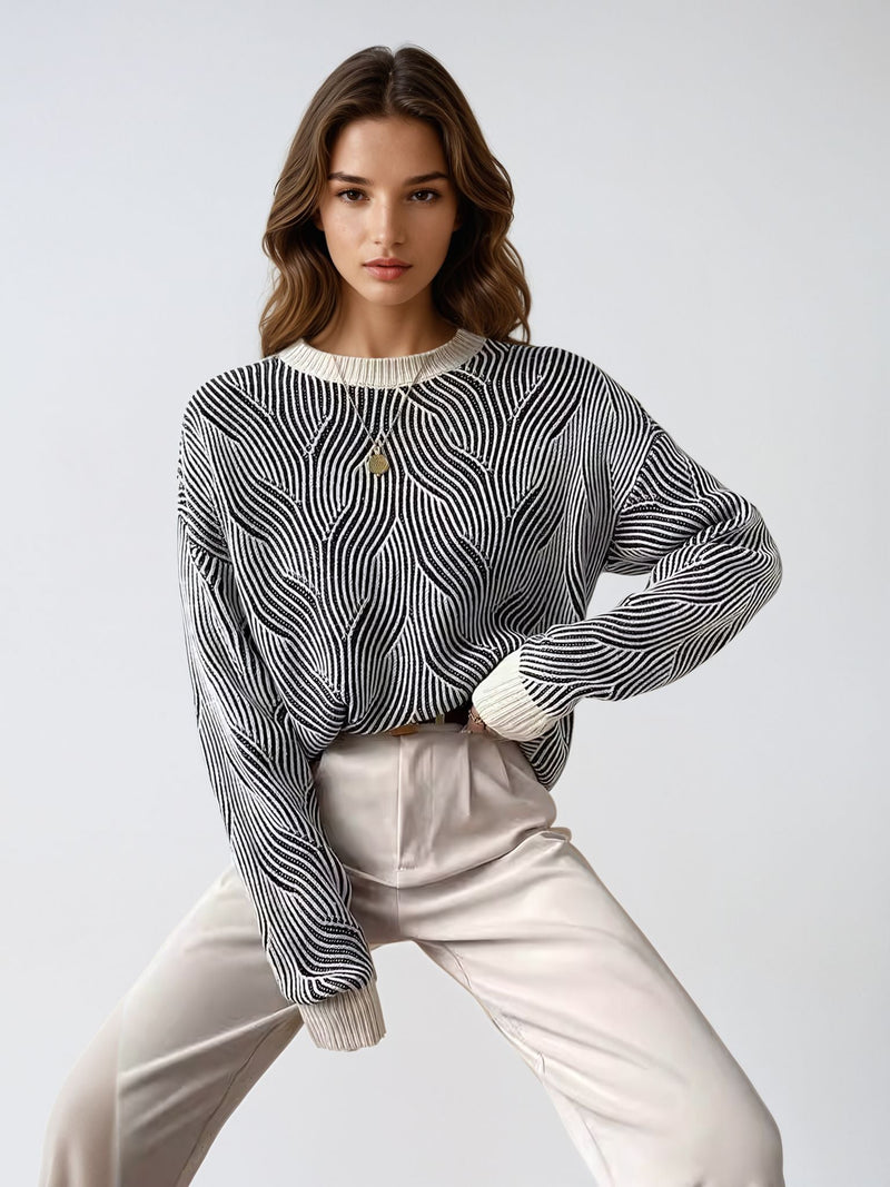 Pull vintage classique