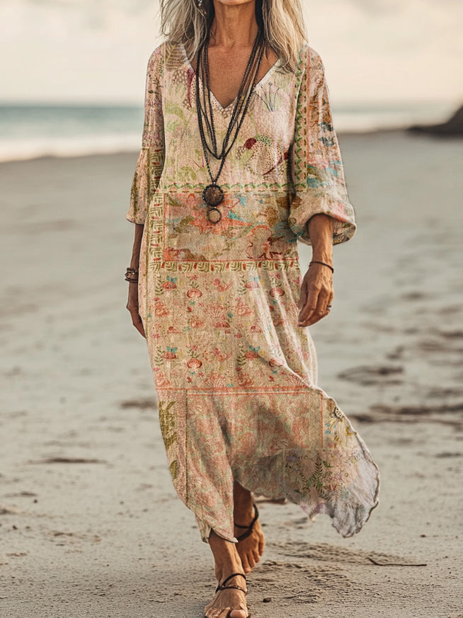 Robe au style vintage intemporel