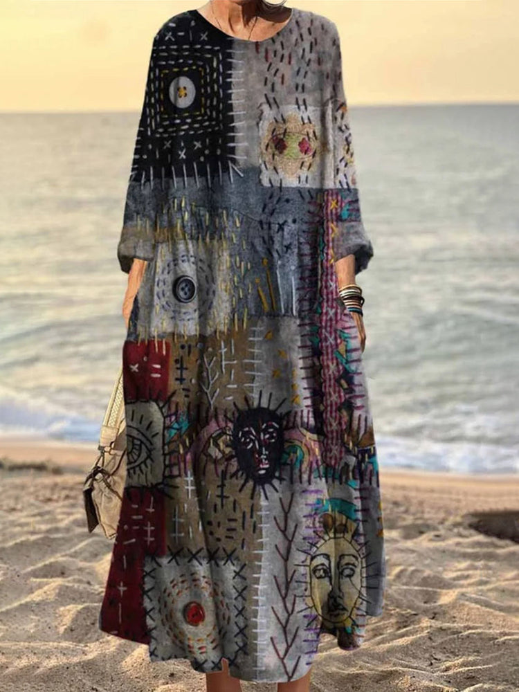 Robe au style vintage intemporel