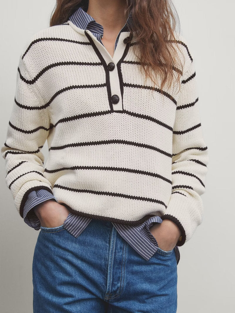 Pull au style vintage intemporel