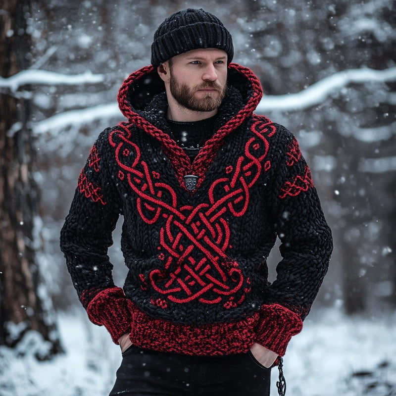 Pull au design réfléchi