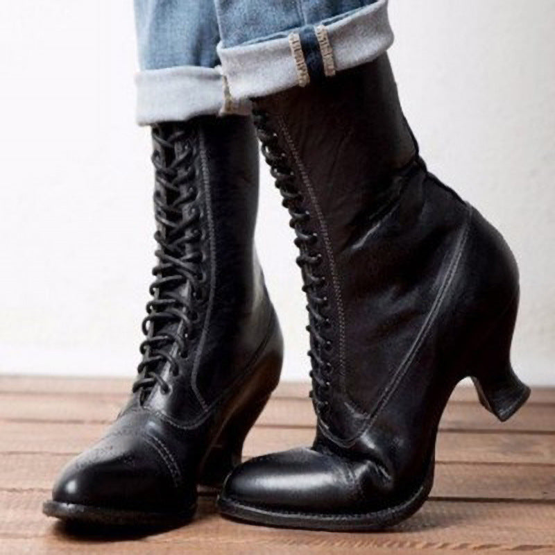 Bottes Orthopédiques Gracieuses au Look Moderne