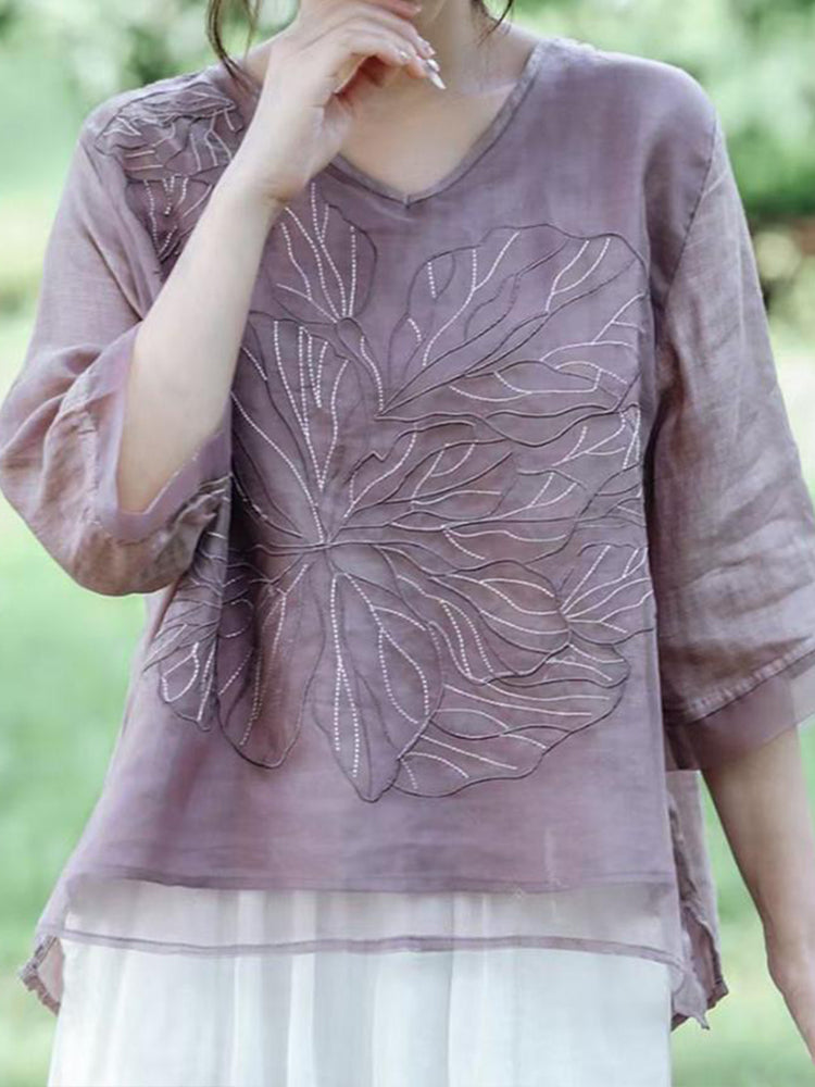 Chemise au style vintage intemporel