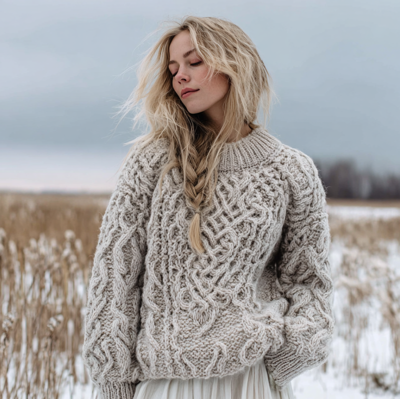 Pull au design classique