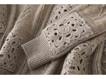 Pull au design réfléchi