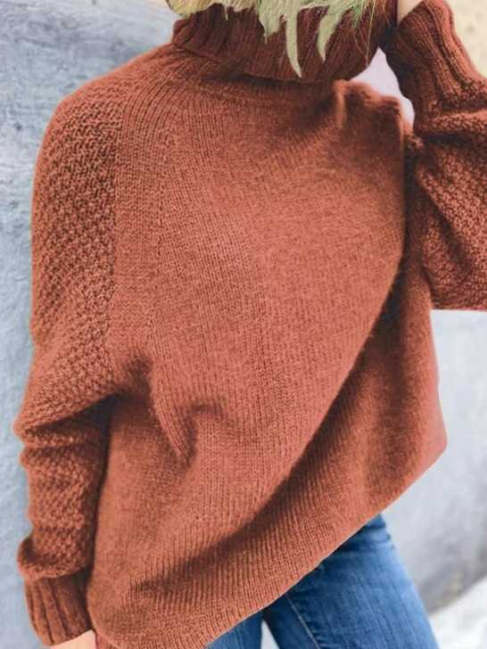 Pull au design classique