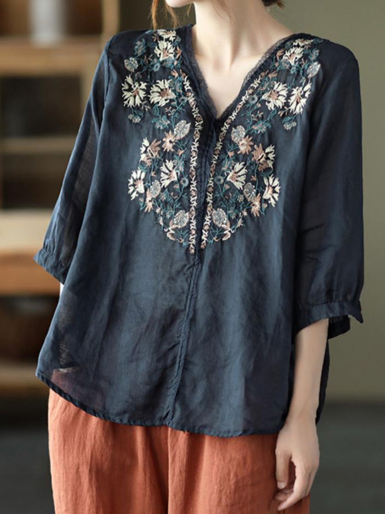 Chemise au design réfléchi