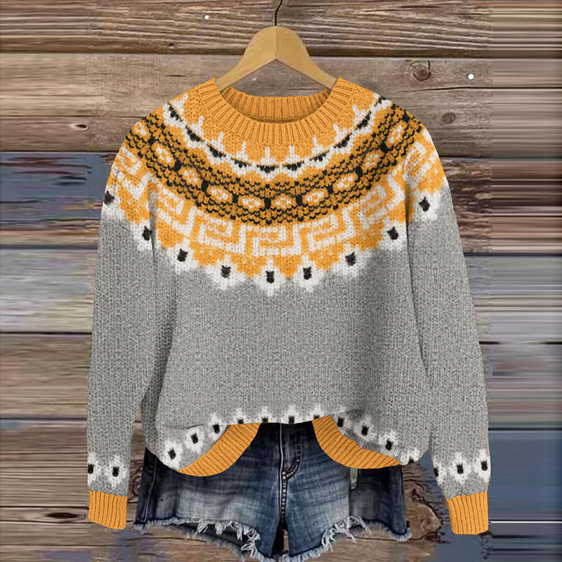 Pull au design réfléchi