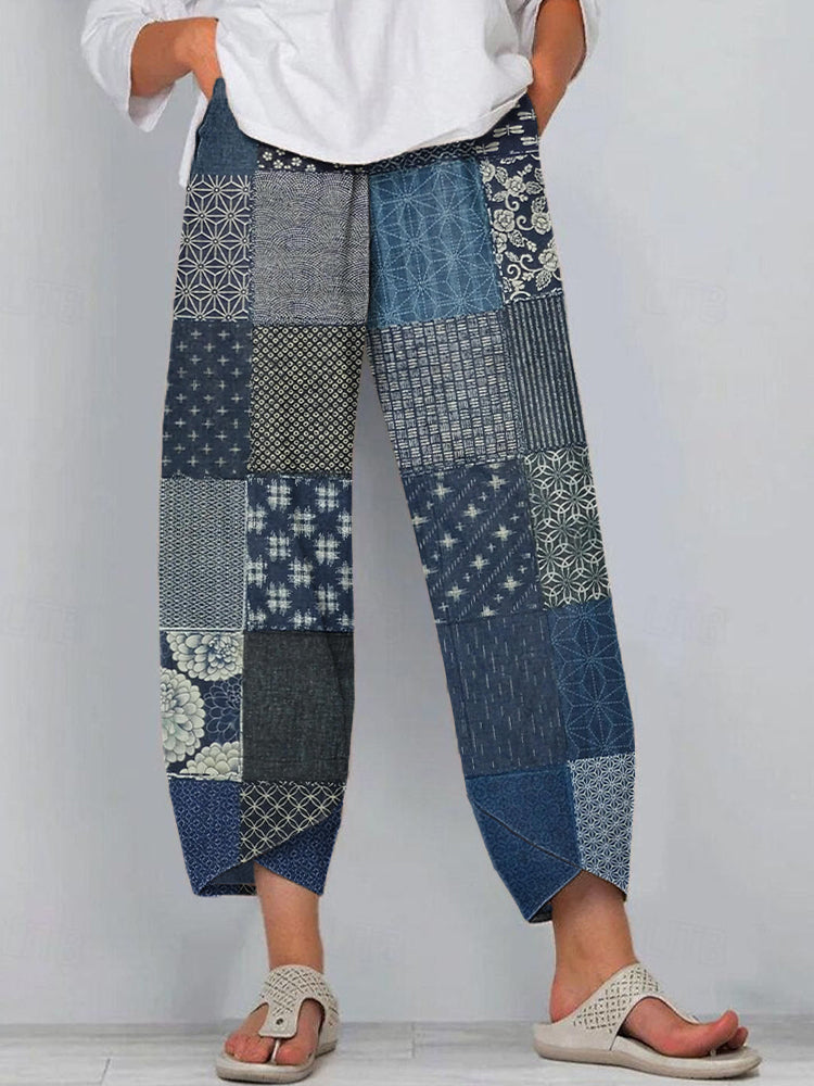 Pantalon au design réfléchi
