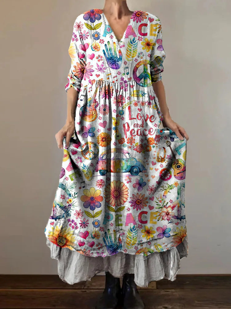 Robe au style vintage intemporel