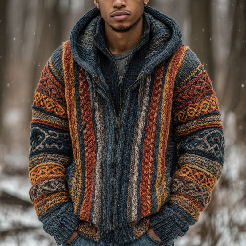 Cardigan au design réfléchi