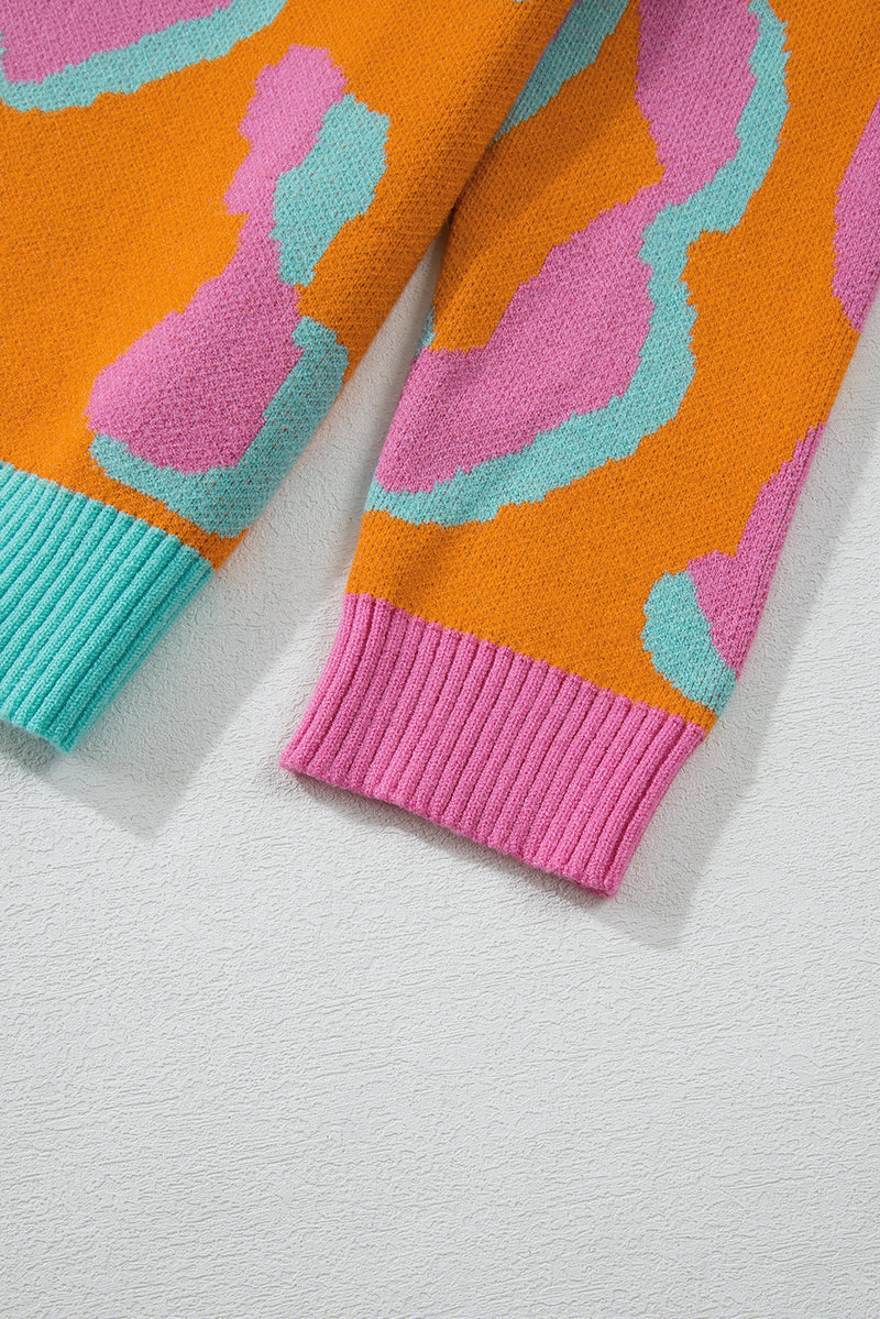 Pull au design réfléchi