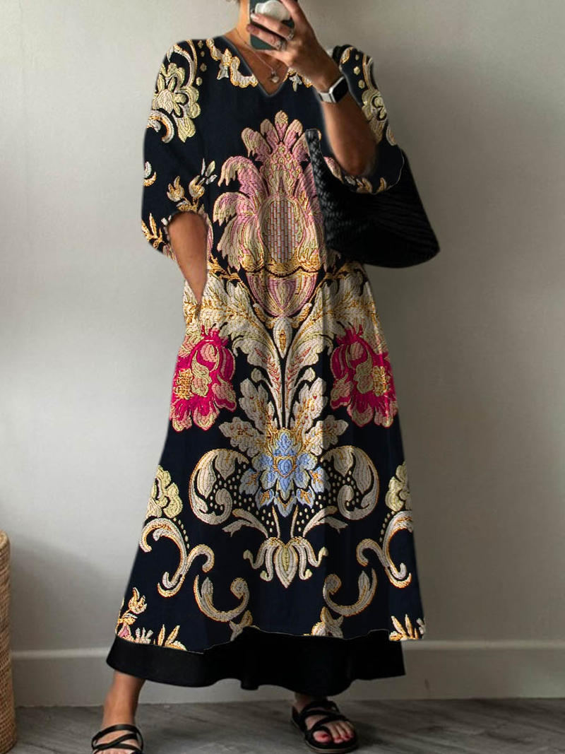 Robe au style vintage intemporel