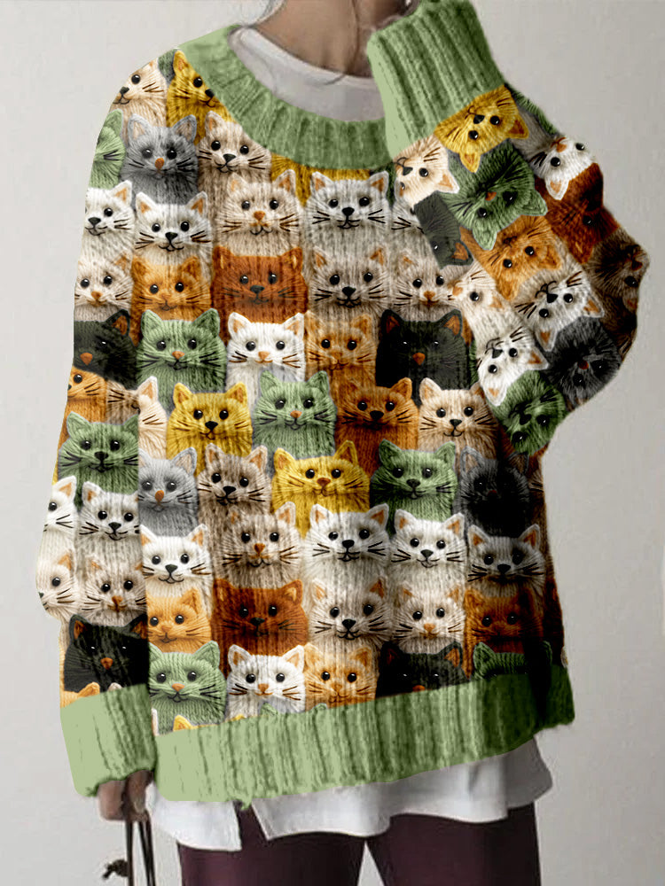 Pull au design réfléchi
