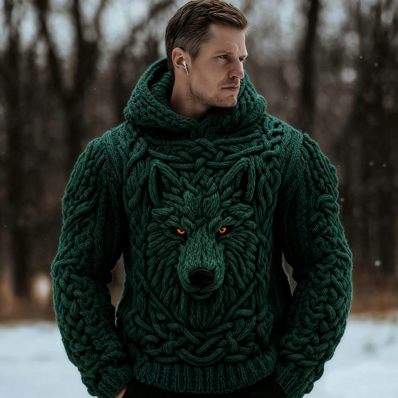 Pull au design réfléchi