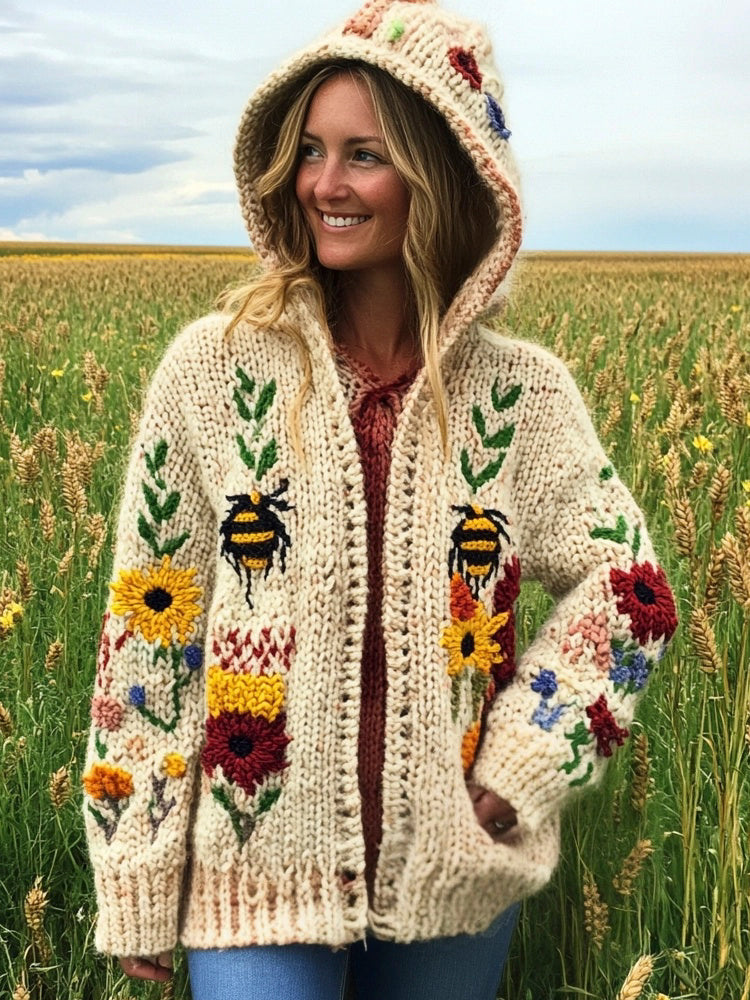 Cardigan magnifiquement confectionné