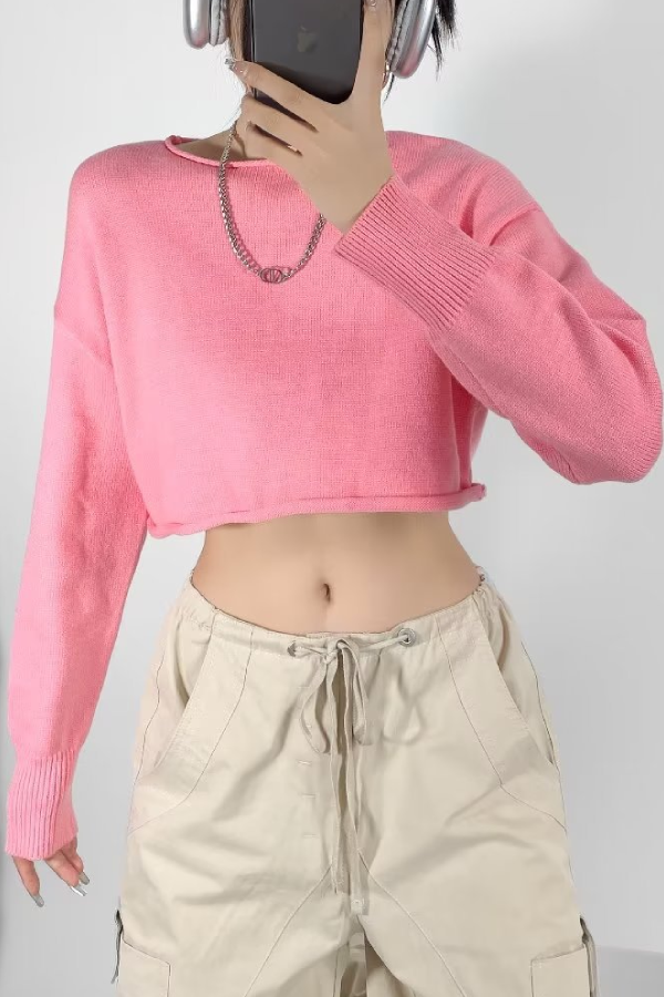 Pull au design classique