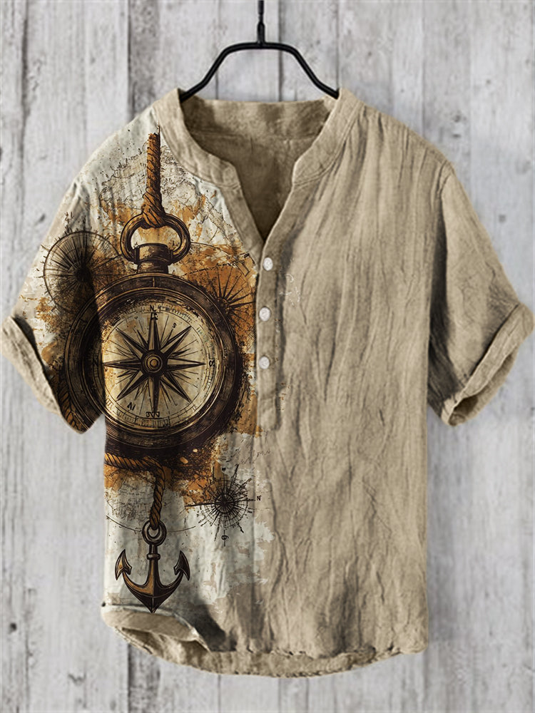 Chemise au style vintage intemporel