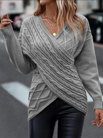 Pull au design réfléchi