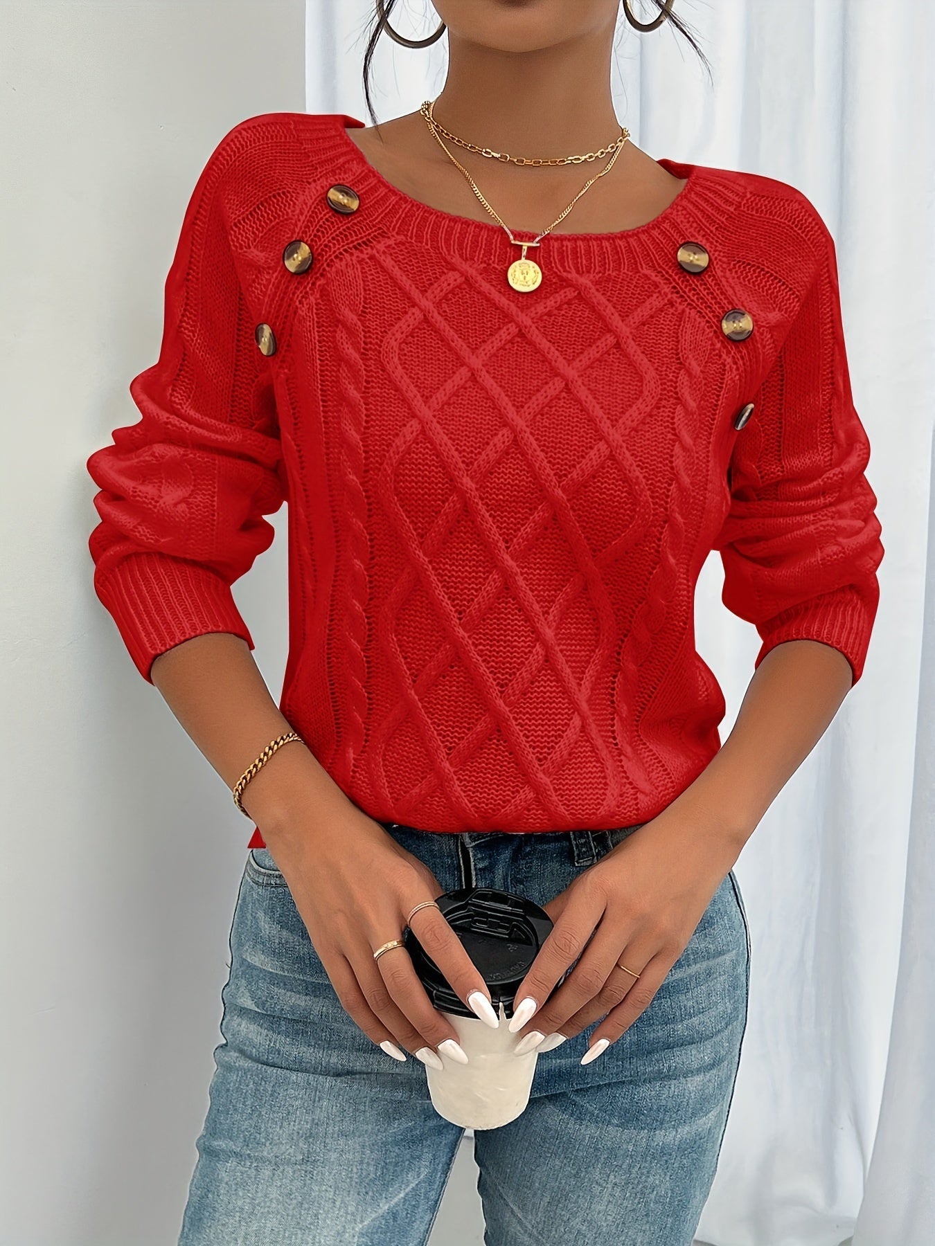 Pull au design classique