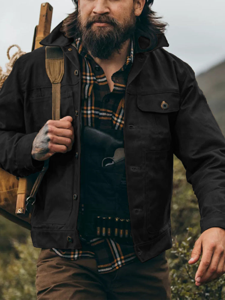 Veste au design réfléchi